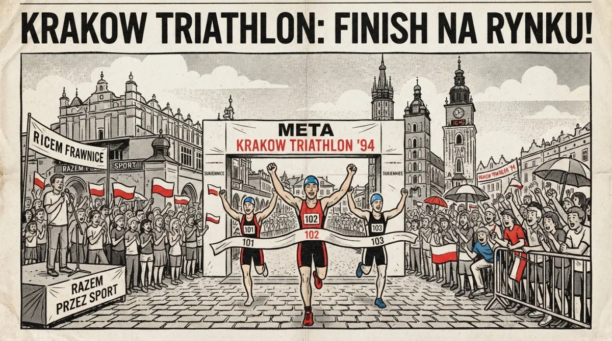 IRONMAN 70.3: Stępniak i Bartlett wygrywają w Krakowie