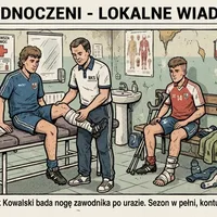 Wisła: Giger i Stępak poza grą przez kontuzje