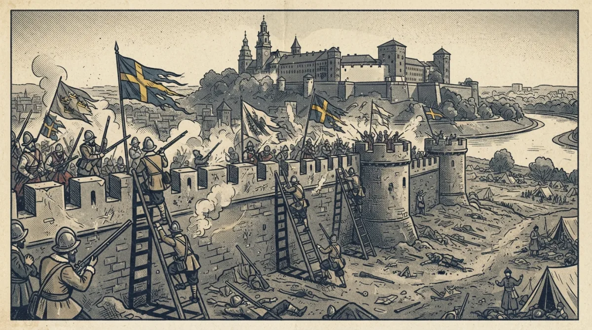 1702: Szwedzi zajęli Kraków