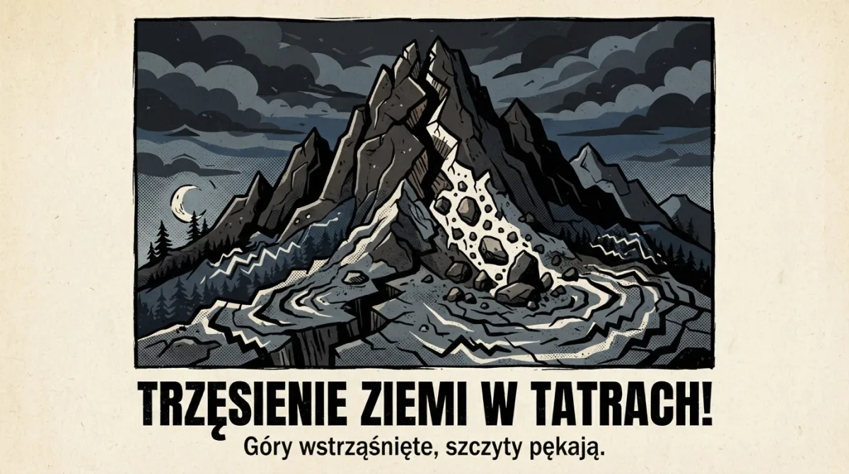 1662: trzęsienie ziemi w Tatrach