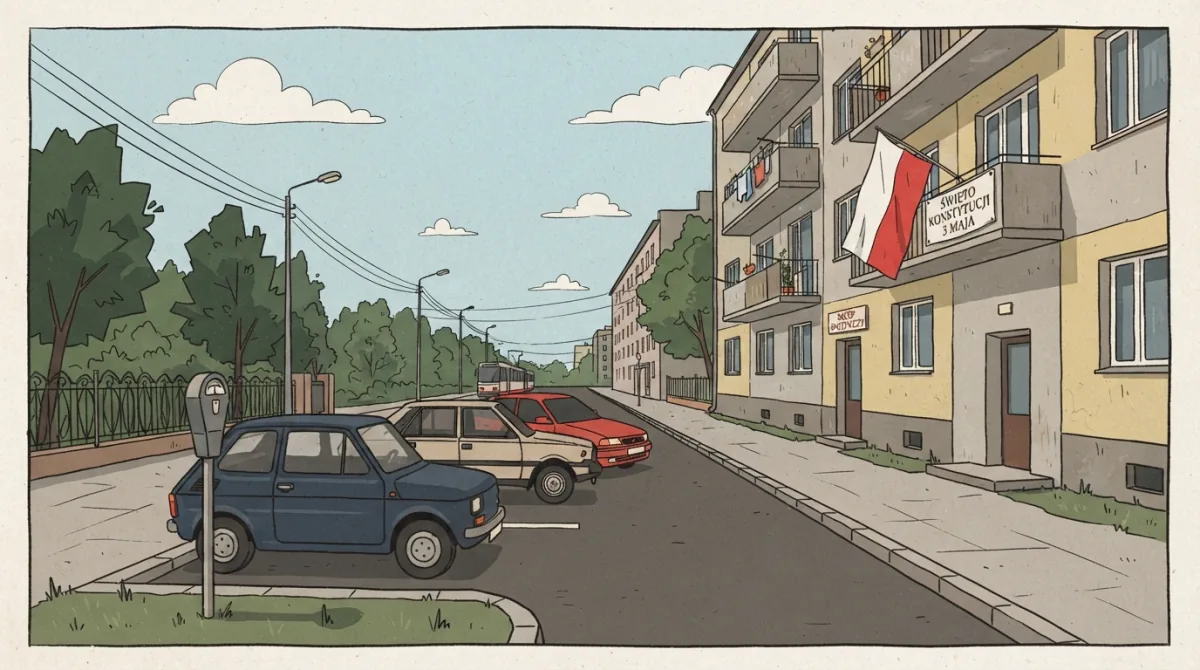 15 sierpnia bezpłatny postój w centrum