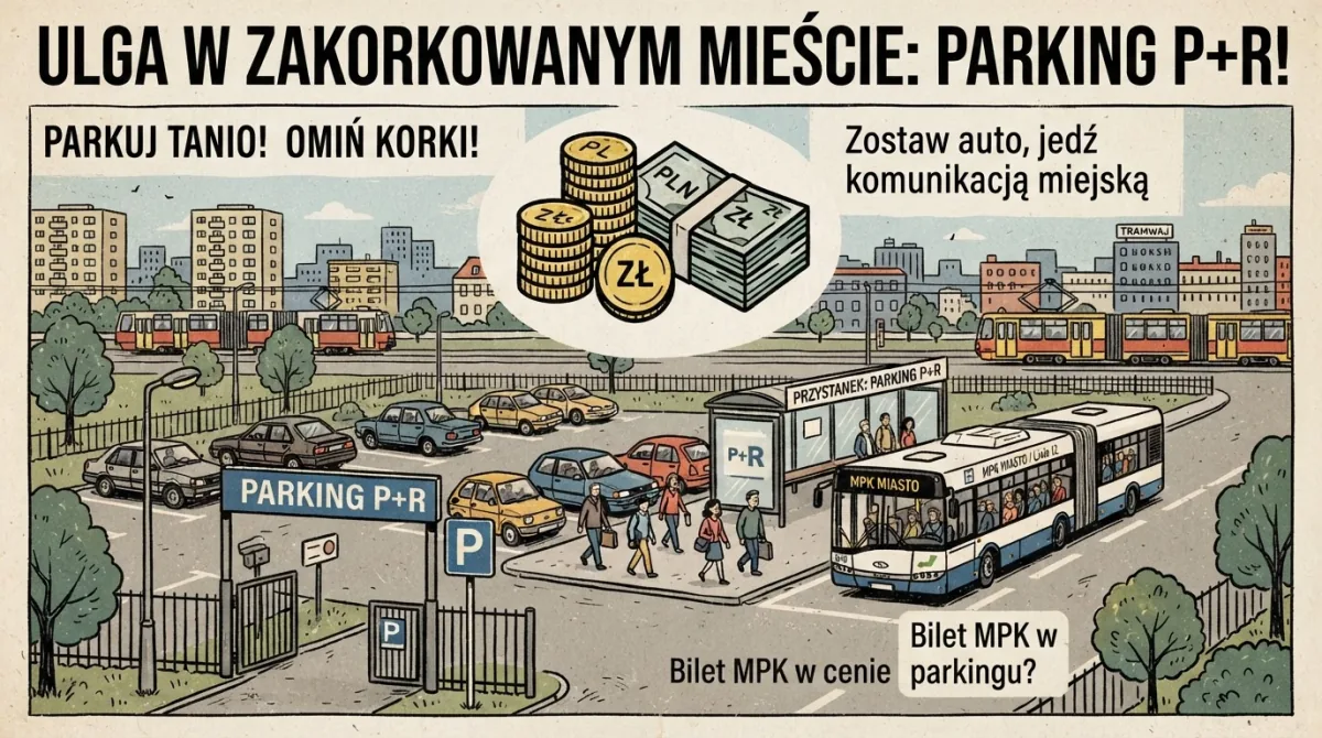 20 mln zł z SCT: miasto rozważa P+R