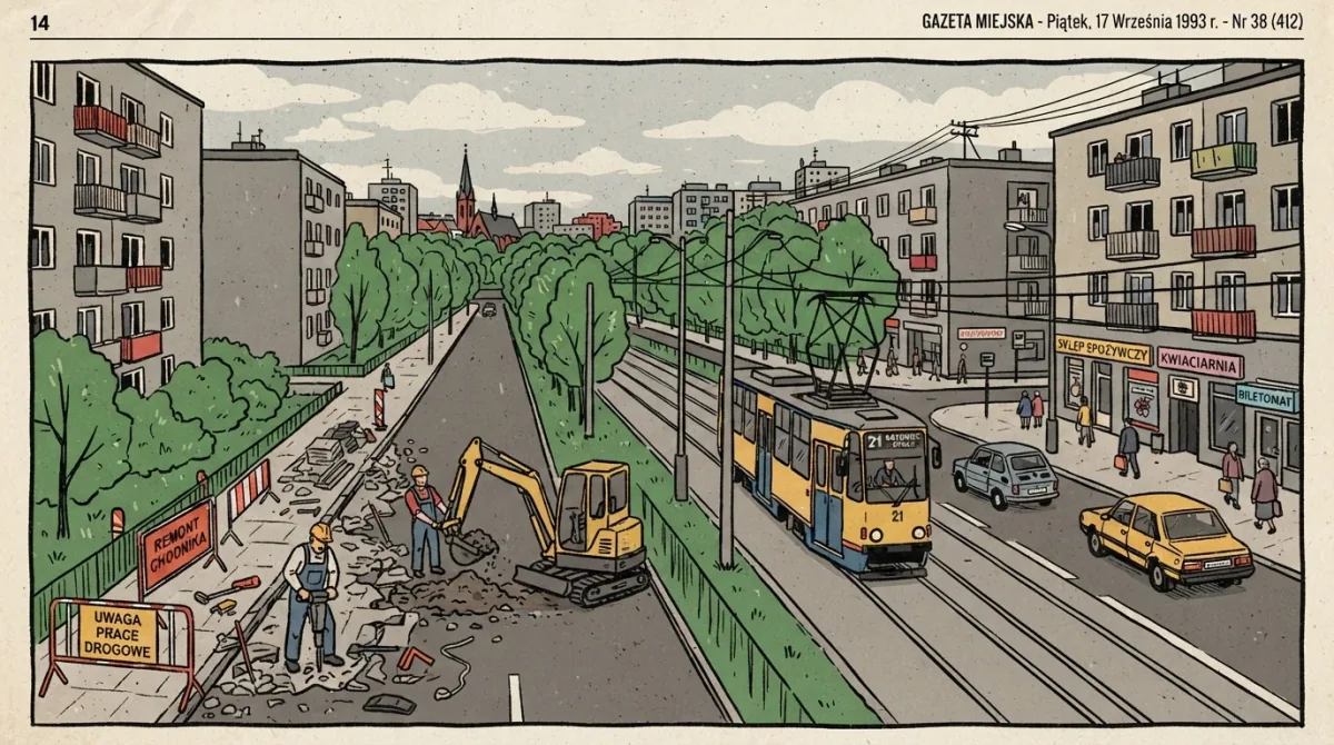 Remont Al. Słowackiego od 17 sierpnia