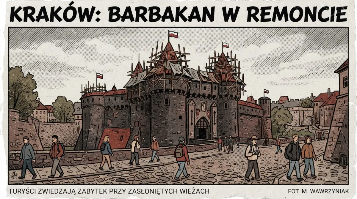 Remont Barbakanu: 17 sierpnia start konserwacji