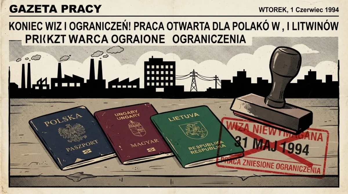 Ruch bezwizowy: koniec pracy obywateli trzech państw