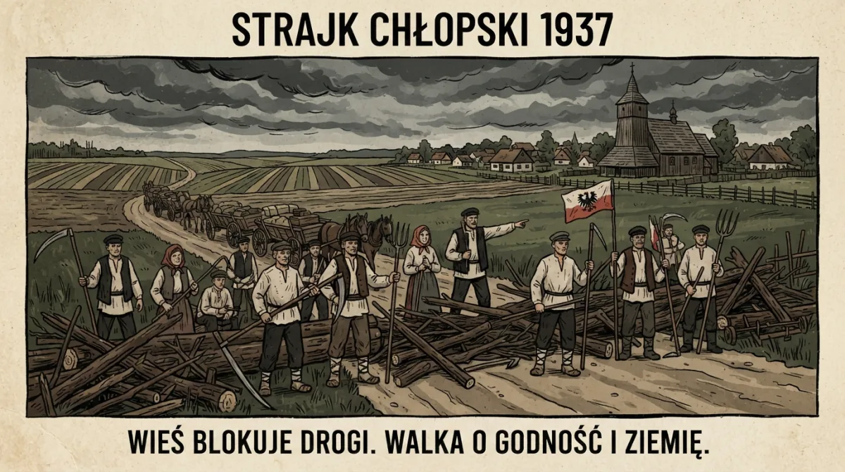 1937: strajk chłopski objął Małopolskę