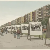 Nowa Huta i Dimitrowgrad na plenerowej wystawie