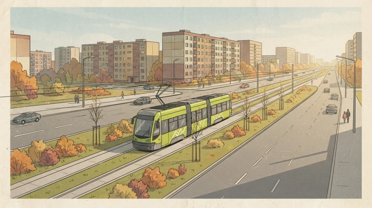 Nowa siatka połączeń po otwarciu tramwaju do Mistrzejowic