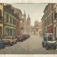 Kraków testuje elektroniczną kontrolę parkowania