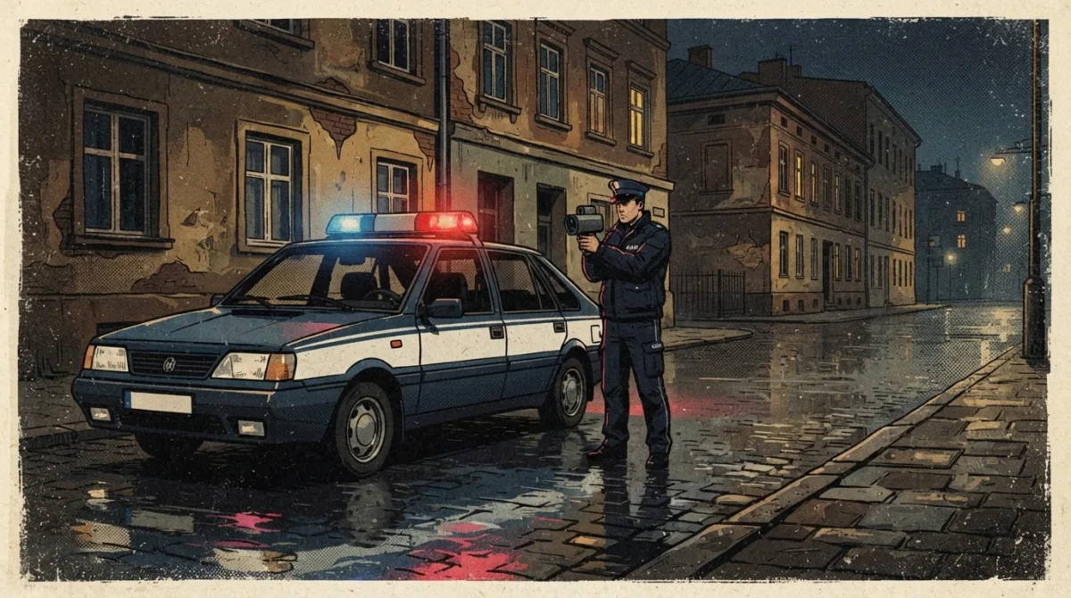 Nocne działania grupy speed na krakowskich drogach