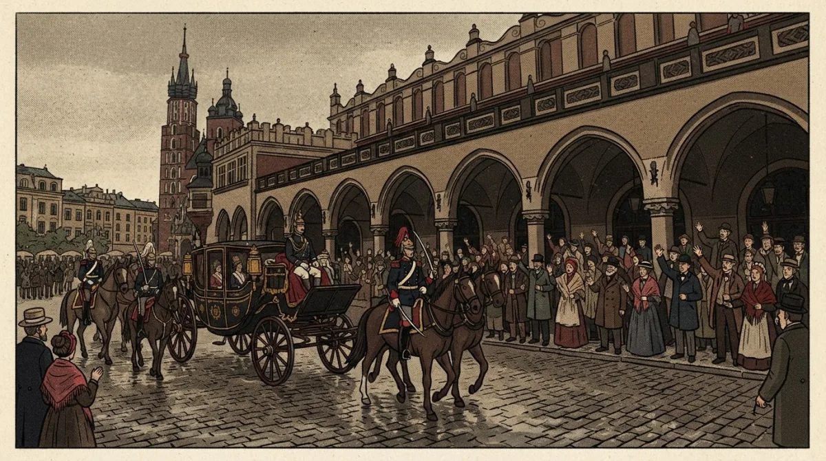 11 października 1851: cesarz Franciszek Józef w Krakowie