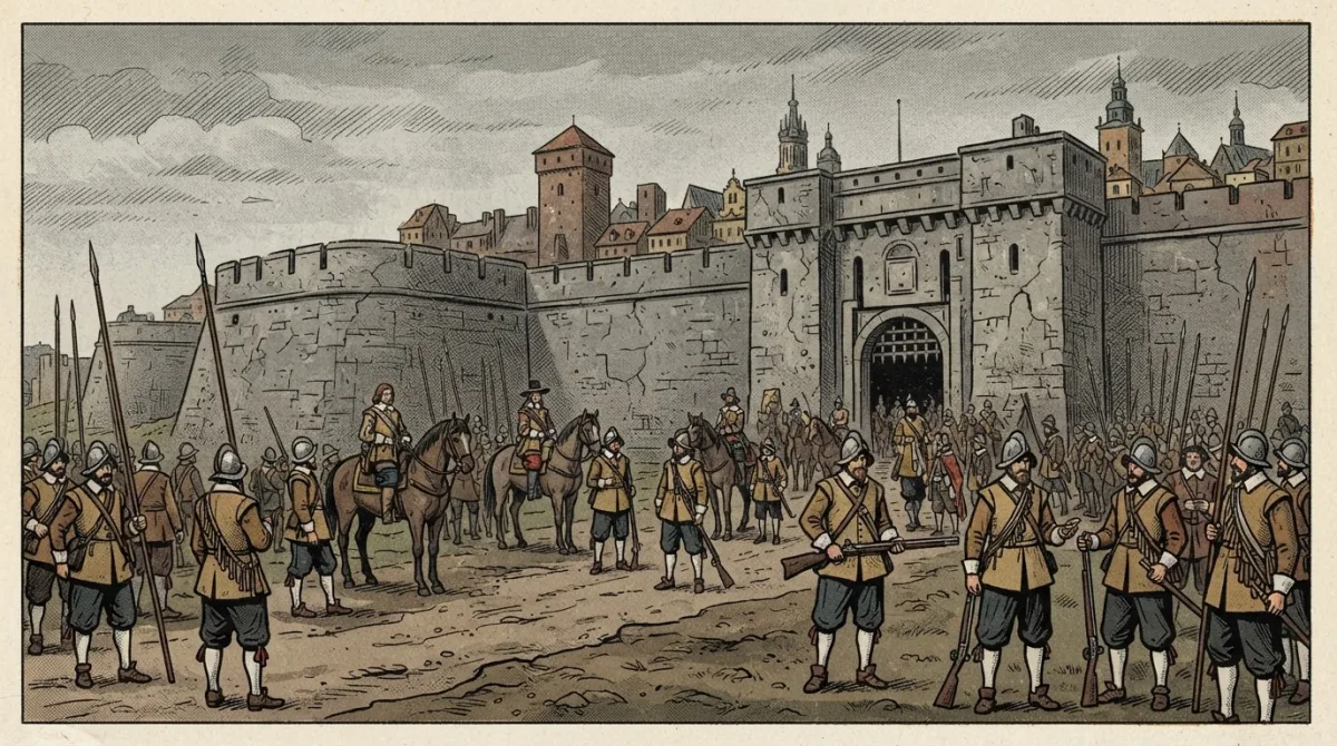 19 października 1655: Szwedzi wchodzą do Krakowa
