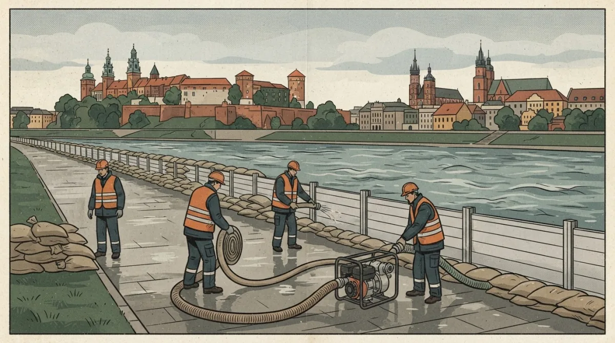 Kraków kupuje sprzęt przeciwpowodziowy