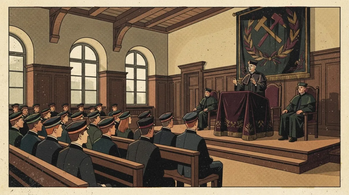 Piłsudski otworzył Akademię Górniczą w Krakowie