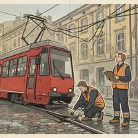 Wykolejenie tramwaju w Łagiewnikach, utrudnienia do środy